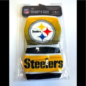 Pittsburgh Steelers 2-pack Face Masks